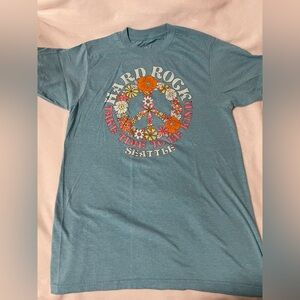 Hard Rock Cafe Blue Seattle T-Shirt